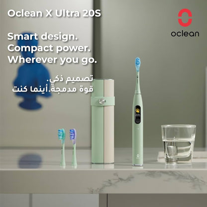 Oclean X Ultra 20S Smart Electric Toothbrush Green