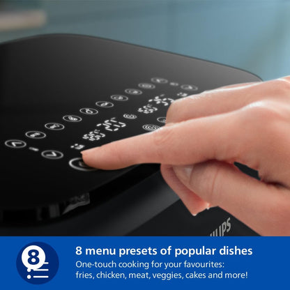 Philips Dual Basket AirFryer 3000 Series - Black