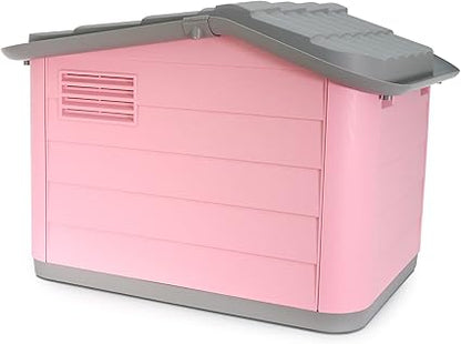 بيت الكلب الأميرة كوتشيا من إم بي بيرجامو، رمادي/أزرق فاتح