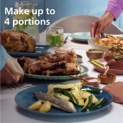 Philips Dual Basket AirFryer 3000 Series - Black