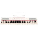 Artesia Performer Performer Series 88 Velocity Sensitive Weighted Keys Portable Piano, White