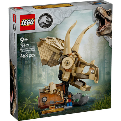 LEGO Jurassic World Dinosaur Fossils: Triceratops Skull 76969
