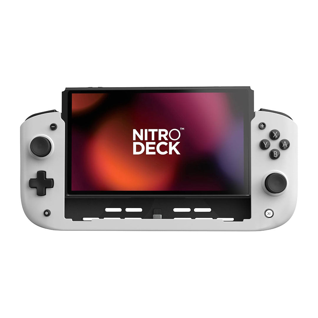 CRKD Nitro Handheld Deck For Nintendo Switch - White