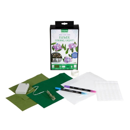 سلسلة Crayola DIY - اصنع أضواء سلسلة الزهور الخاصة بك