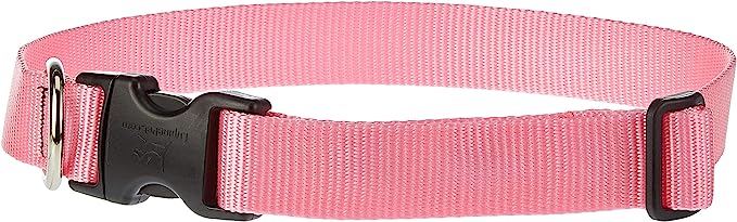 LupinePet Dog Collar 16-28" Pink 1inch