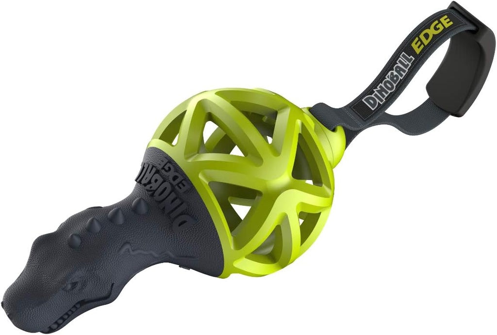 Gigwi Dinoball Edge With Strap Green Medium