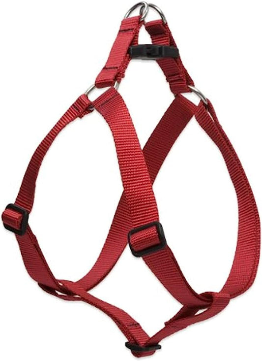 LupinePet Step In Harness 10-13" Red 1/2"