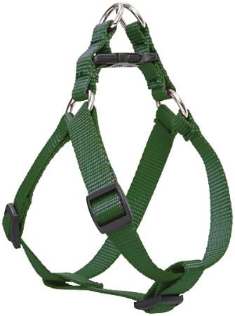 LupinePet Step In Harness 15-21" Green 3/4"