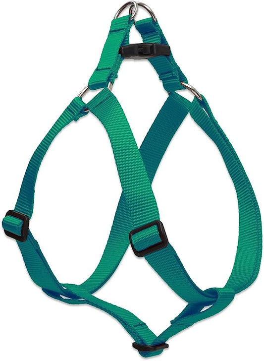 LupinePet Step In Harness 19-28" Green 1inch