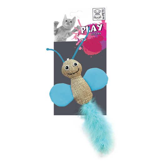 M-PETS Butterfly Cat Toy Assorted Colors