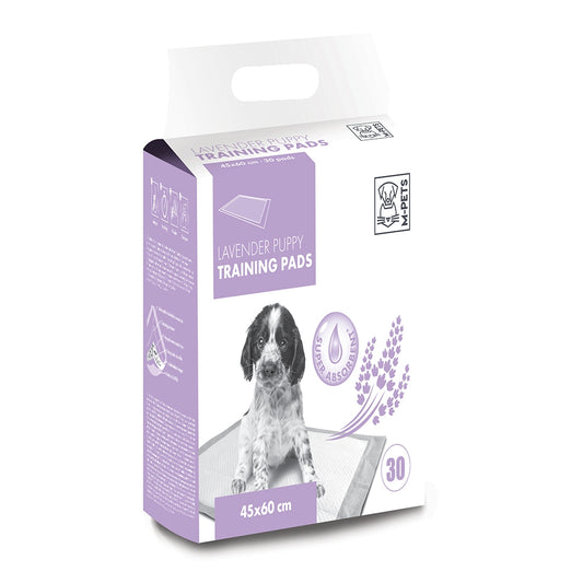 M-PETS Lavender Training Pads 45x60cm 30pack