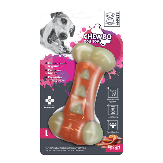 M-PETS Chewbo Tribone Dog Toy Large