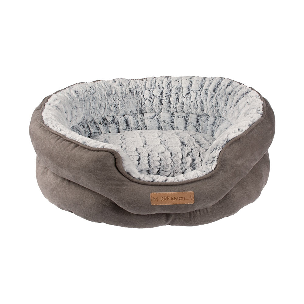 M-PETS Snake Suede Basket Large