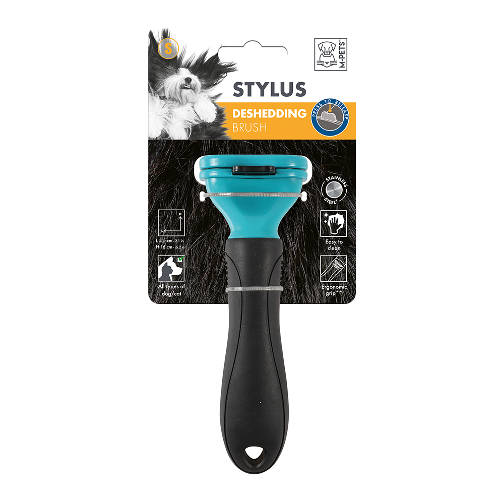 M-PETS Stylus Deshedding Brush Small