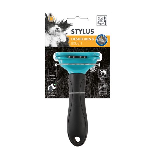 M-PETS Stylus Deshedding Brush Medium