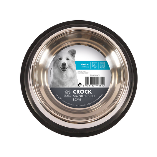 M-PETS Crock Stainless Steel Bowl XL