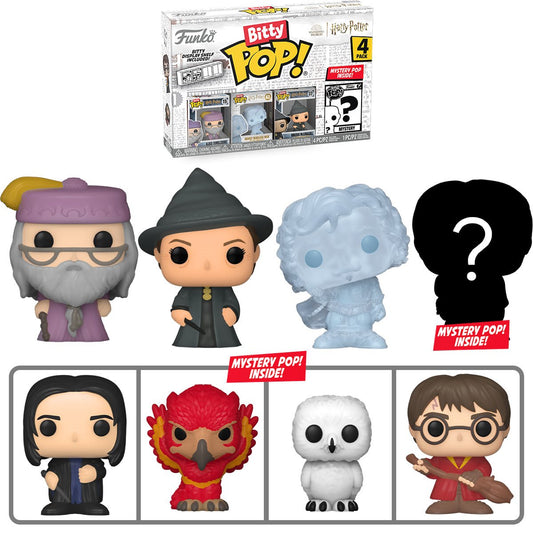 Funko - Bitty Pop! Movies - Harry Potter - Dumbledore 4pk