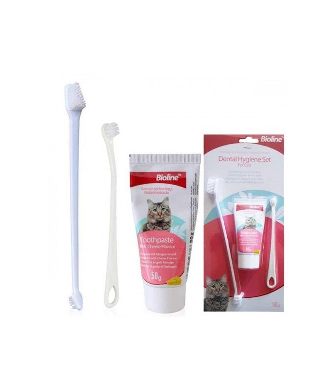 Bioline Dental Hygiene Set for Cats 50gm