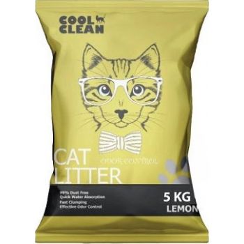 Cool Clean Clumping Cat Litter Lime 5kg