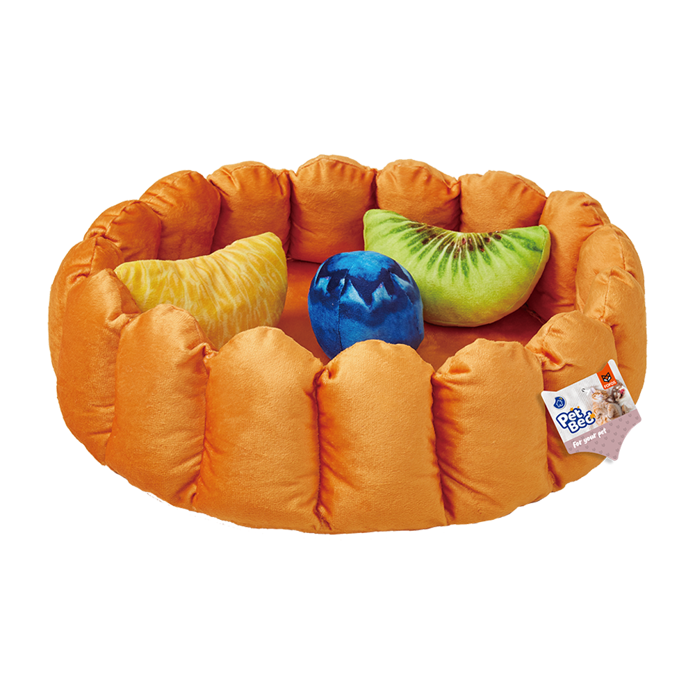 FOFOS Fruit Pie Pet Bed