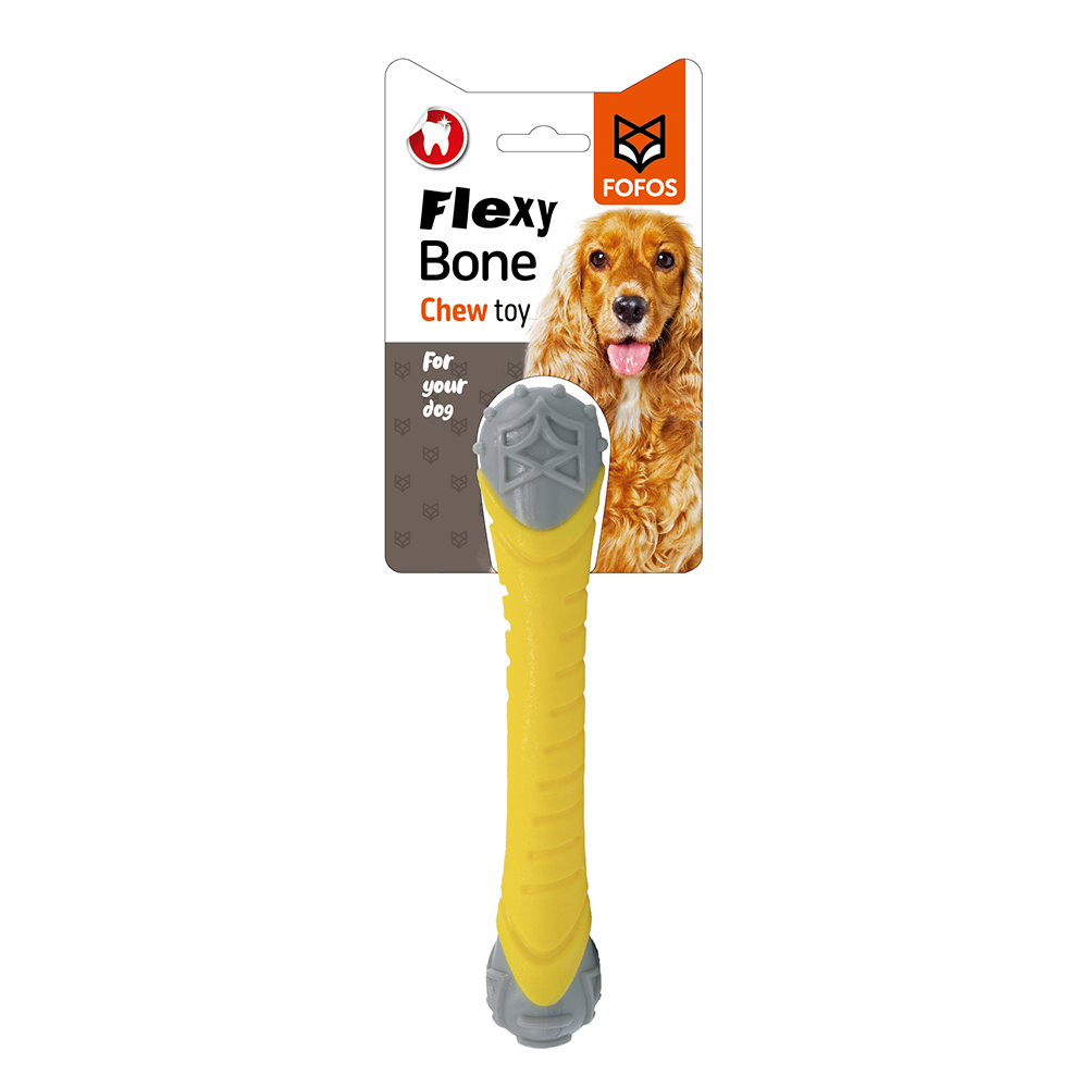 FOFOS Flexy Bone Chew Toy S