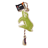 FOFOS Sloth Flossy Rope Dog Toy