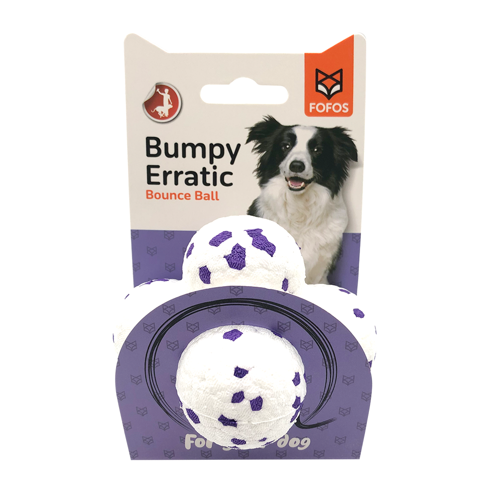 FOFOS Ultra-Durable Dog Ball White