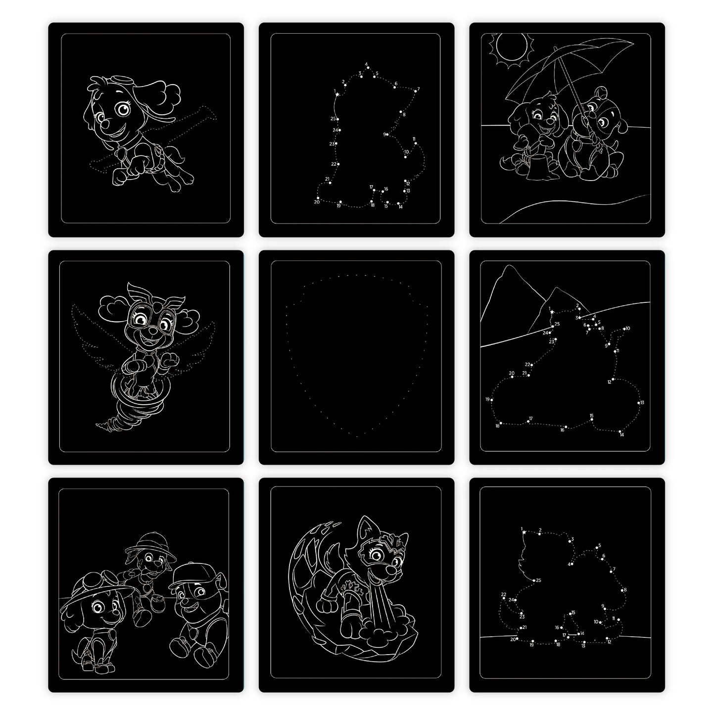 Melissa and Doug Paw Patrol Scratch Art Pad - Skye