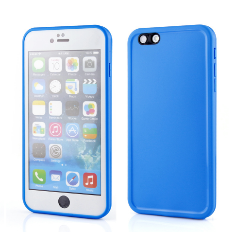 iPhone 6/6S 4.7inch Full-Sealed Water-Shock-Dust & Snow Proof Cover Blue