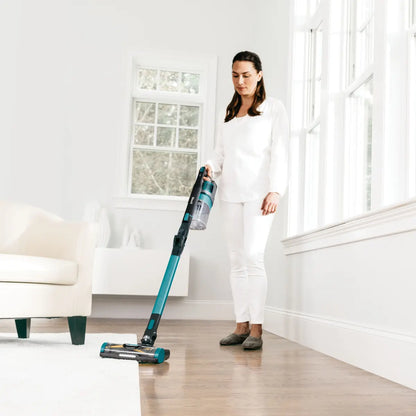 Shark Anti Hair Wrap Cordless Stick Vacuum Cleaner IZ102ME - Black/Peacock Blue