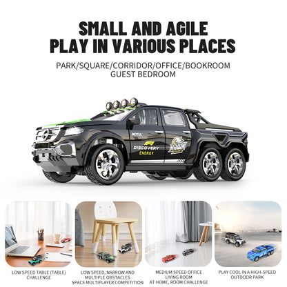 6-Wheel Off-Road Trasped RC Car - Assorted