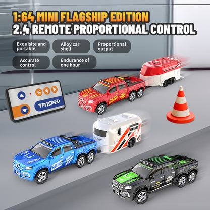 6-Wheel Off-Road Trasped RC Car - Assorted