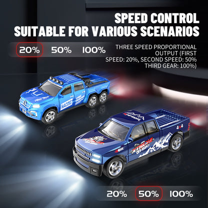 6-Wheel Off-Road Trasped RC Car - Assorted