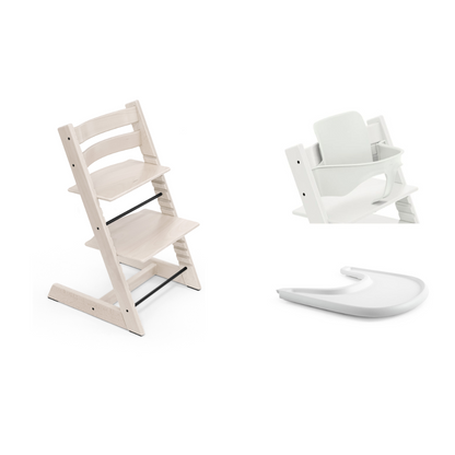 Stokke Tripp Trapp Chair Babyset Tray Bundle