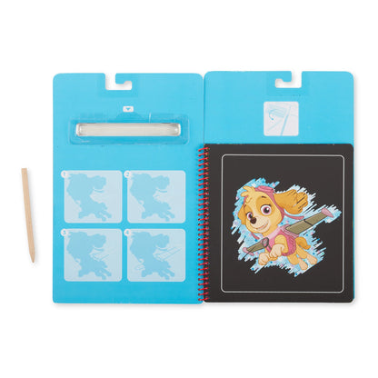 Melissa and Doug Paw Patrol Scratch Art Pad - Skye