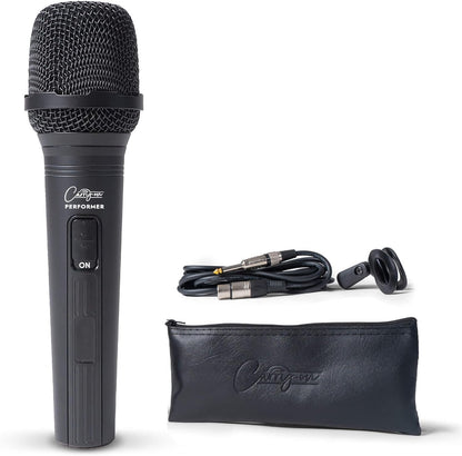Carry-On Dynamic Microphone with XRL-Jack Cable - Black Color