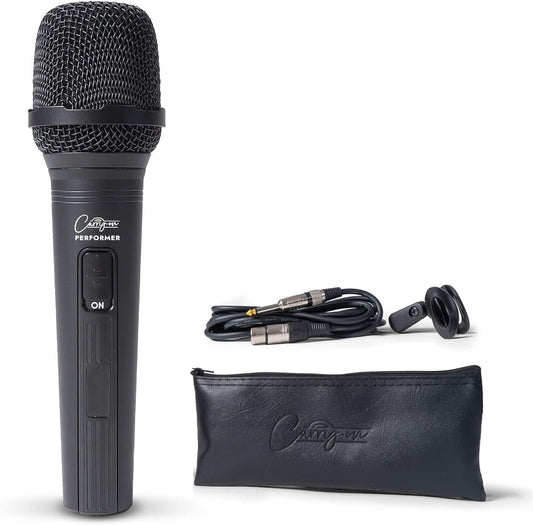Carry-On Dynamic Microphone with XRL-Jack Cable - Black Color