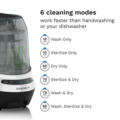 Baby Brezza Bottle Washer Pro - White