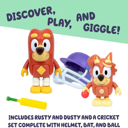 Bluey S14 Figure 2Pk Cricket