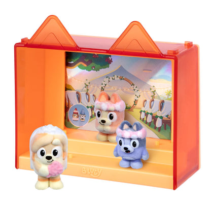 Bluey Fuzzies Episode Pack the Sign Figures