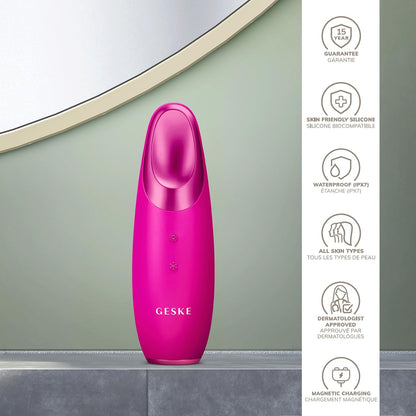 Geske Warm & Cool Eye Energizer 6-in-1 Reduce Dark Circles & Puffiness Magenta