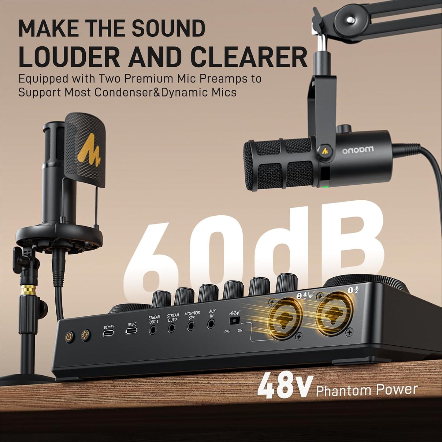 Maono - E2 GEN2 Professional Audio Interface 2