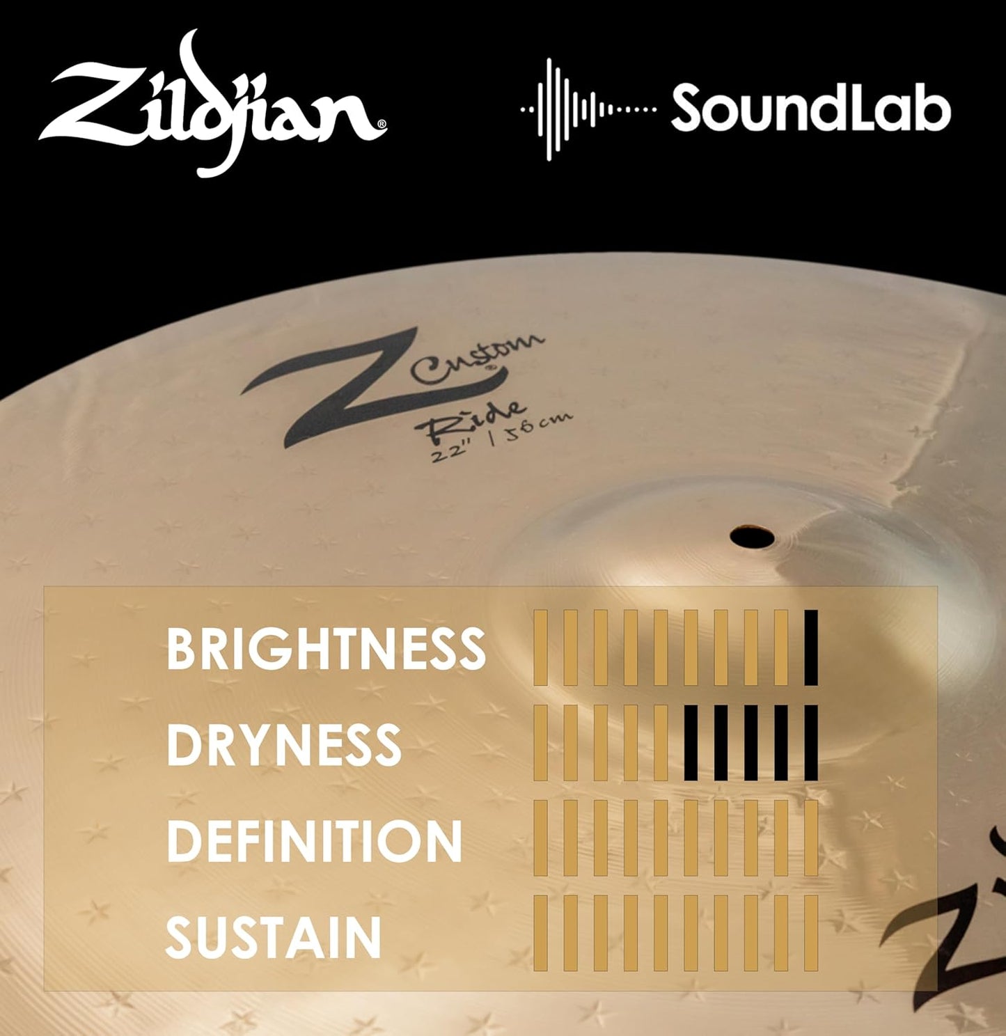 Zildjian 22" Z Custom Ride Cymbal