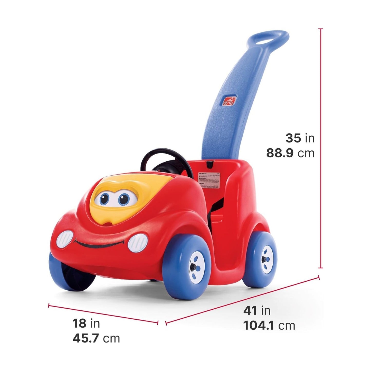 Step2 Push Around Buggy 10th Anniversary Edition - Red