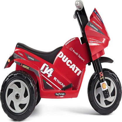 Peg Perego - Ducati Mini Evo Ride On Toy - Red