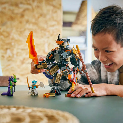 Lego Ninjago 71584 Cole'S Mission Mech & Dragon Zane