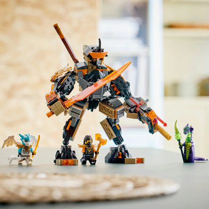 Lego Ninjago 71584 Cole'S Mission Mech & Dragon Zane