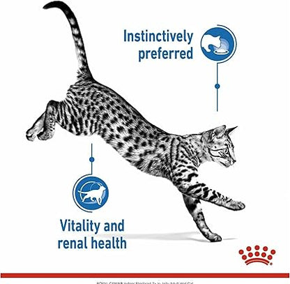 Royal Canin FHN Feline Health Nutrition Indoor 7+ Jelly Wet Cat Food 12x85gm