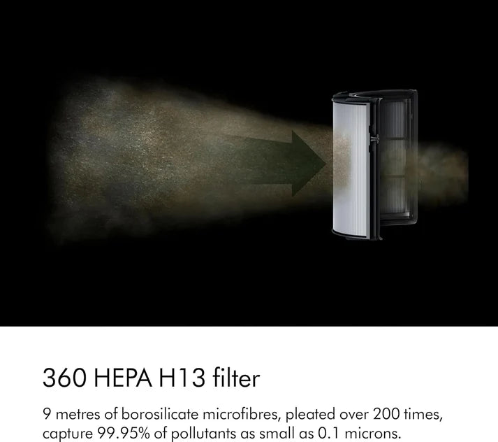 Dyson Purifier Hot + Cool™ Gen1 HP10 Purifying Fan Heater (White/White) Heater + Air Purifier | 2 year Dyson warranty | 454856-01 - UAE Version