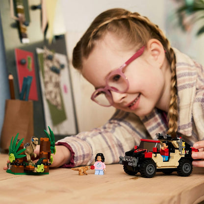LEGO Jurassic World Raptor Off-Road Escape Velociraptor